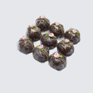 Small flower decorated loose chocolate
