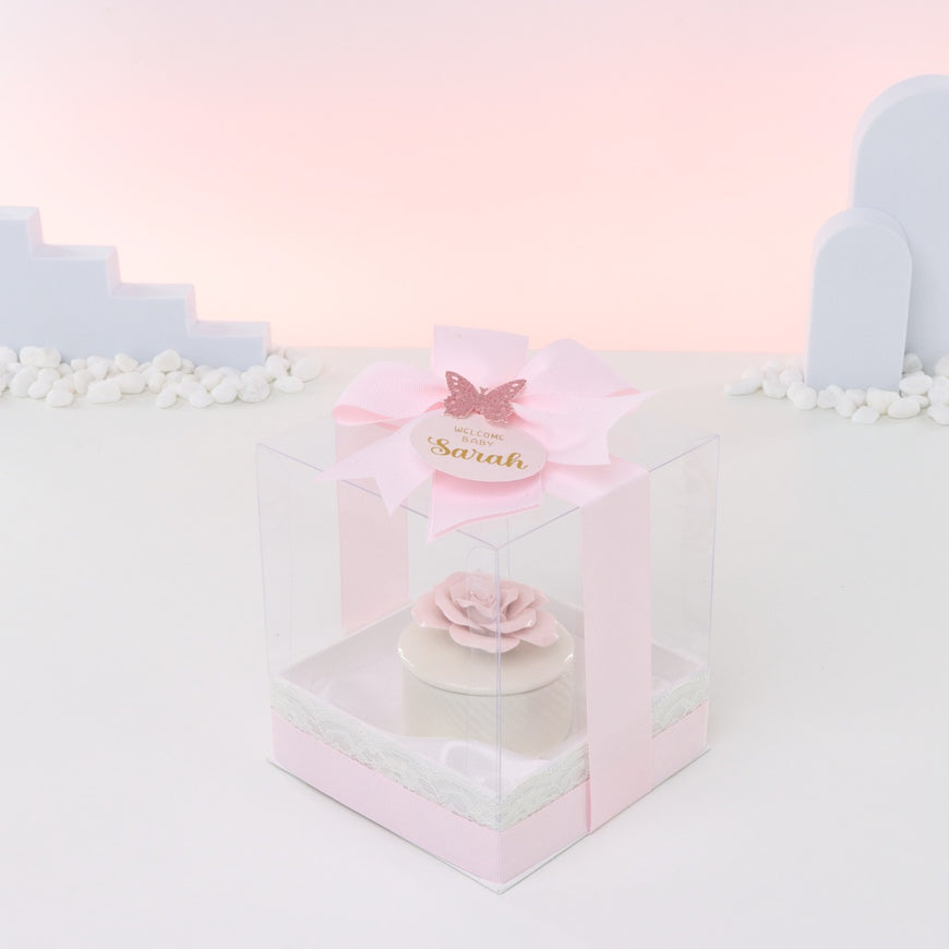 BABY GIRL ROSE FLOWER TRINKET BOX GIVEAWAY