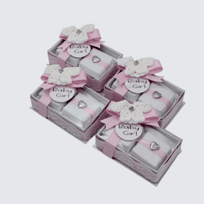 Set of 20 Baby crochet decorated choc...