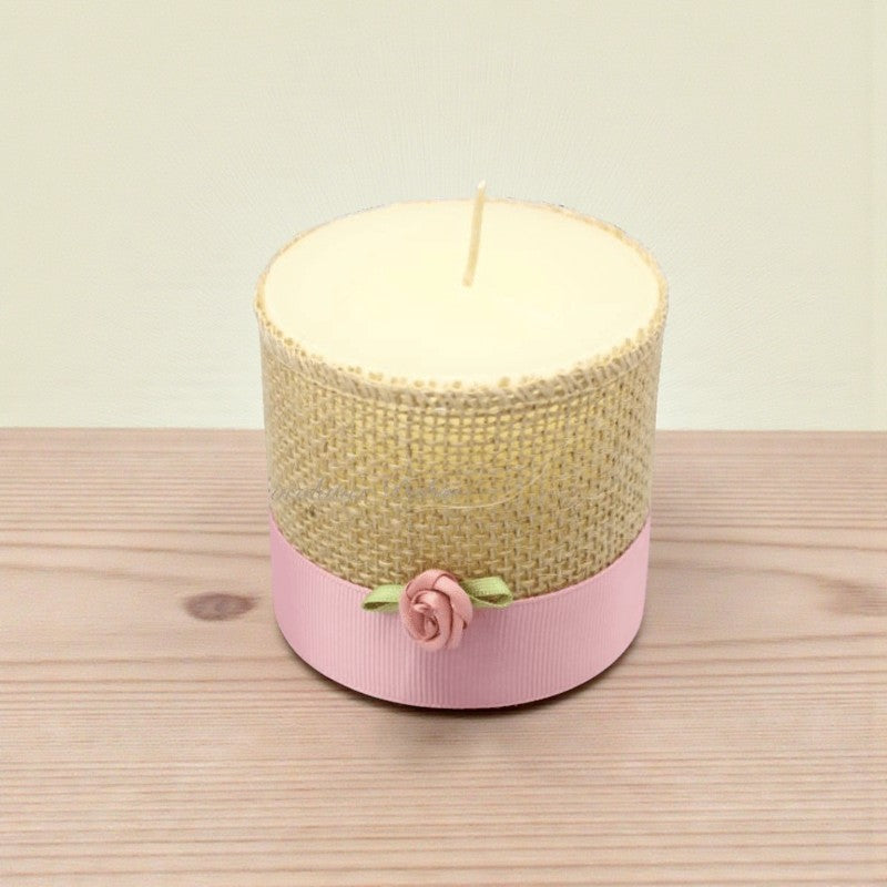 Set of 20 Baby girl decorated candle