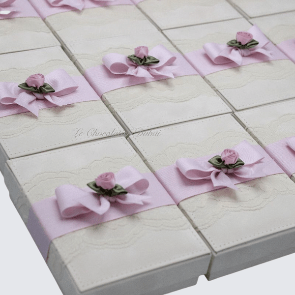 Set of 20 Baby flower decorated quran velvet box