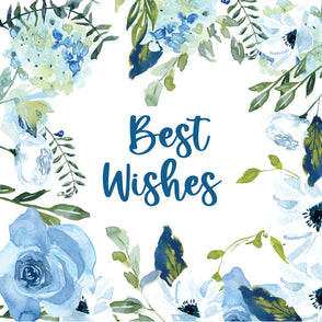 Blue best wishes