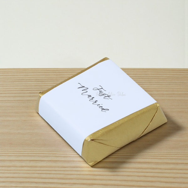Bridal "just married" premium chocolate
