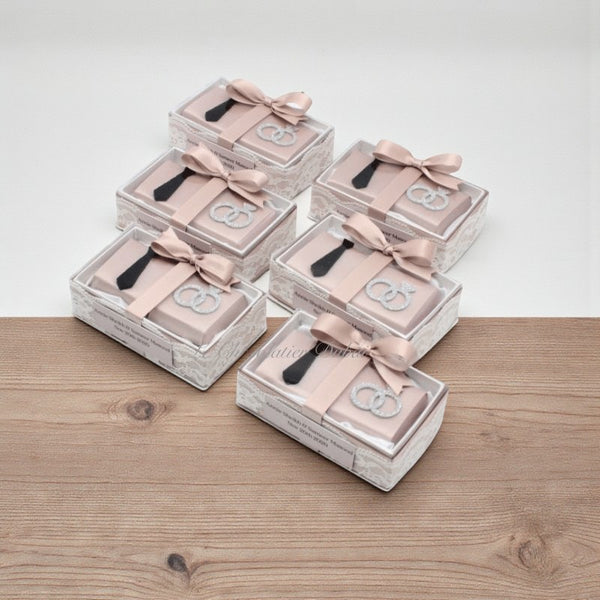 Set of 20 Bridal decorated chocolate box