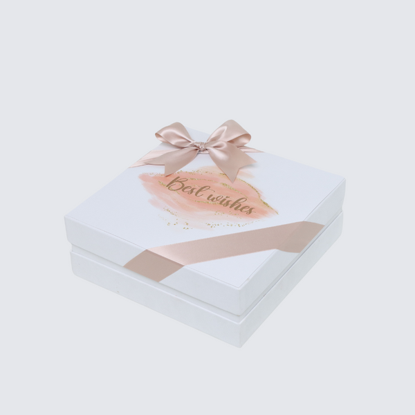 Best wishes stain designed premium chocolate hard box