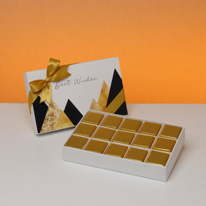 Best wishes geometric designed 15p pr...