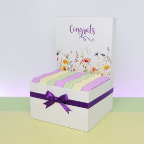 Congrats floral designed chocolate ex...