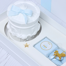 Set of 20 boxes carousel themed baby boy personalized carousel candle giveaways