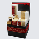 Christmas decorated chocolate & sweets extra large hamper