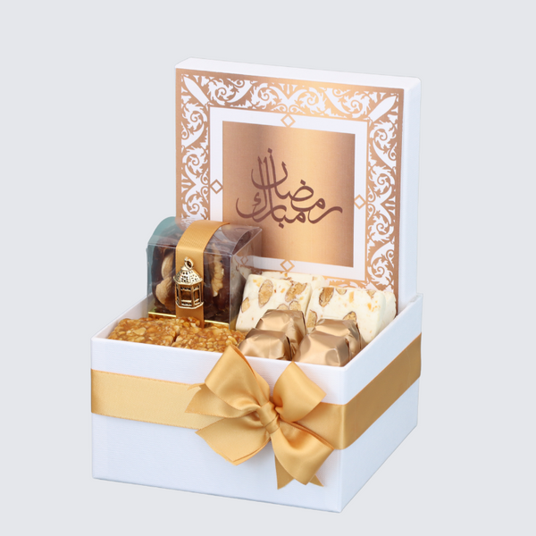Ramadan decorated chocolate & sweets small hamper