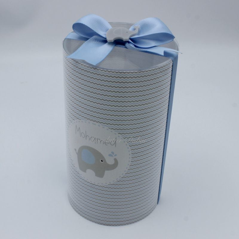 ELEPHANT ACRYLIC DECORATED PERSONALISED MONEY BANK GIVEAWAY