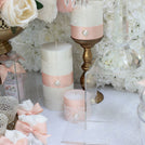 Bridal floral luxury dessert table