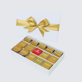 CORPORATE CUSTOMIZED CHOCOLATE & DATES HARD BOX