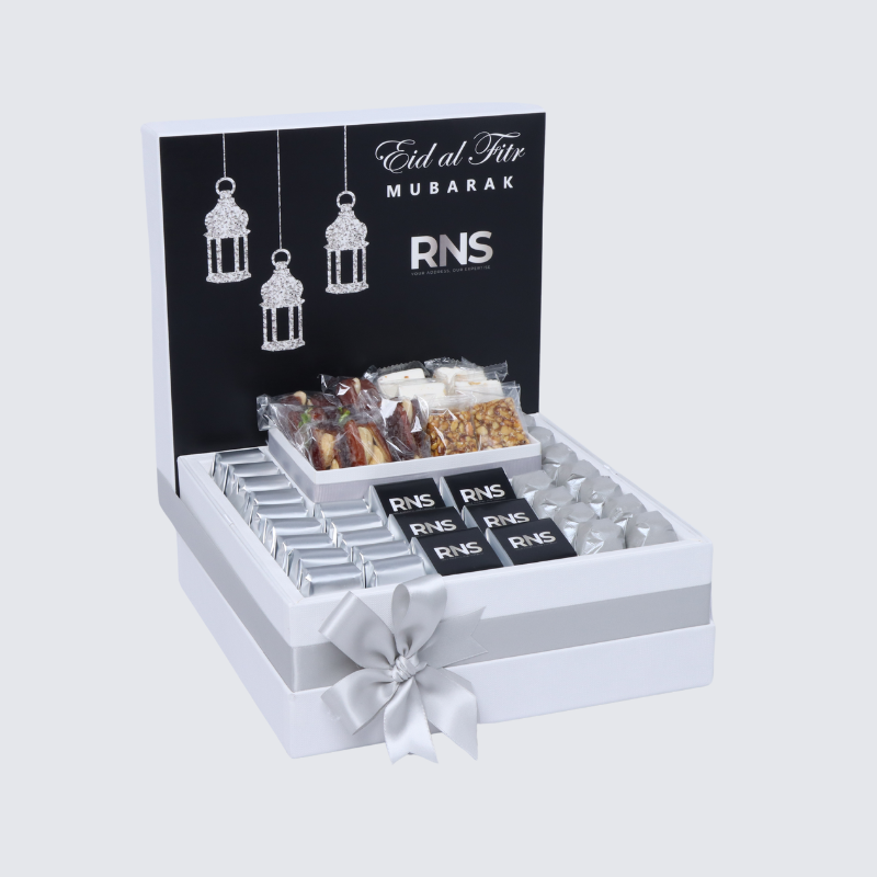 CORPORATE CUSTOMIZED RAMADAN DESIGNED CHOCOLATE & SWEET LARGE HAMPER