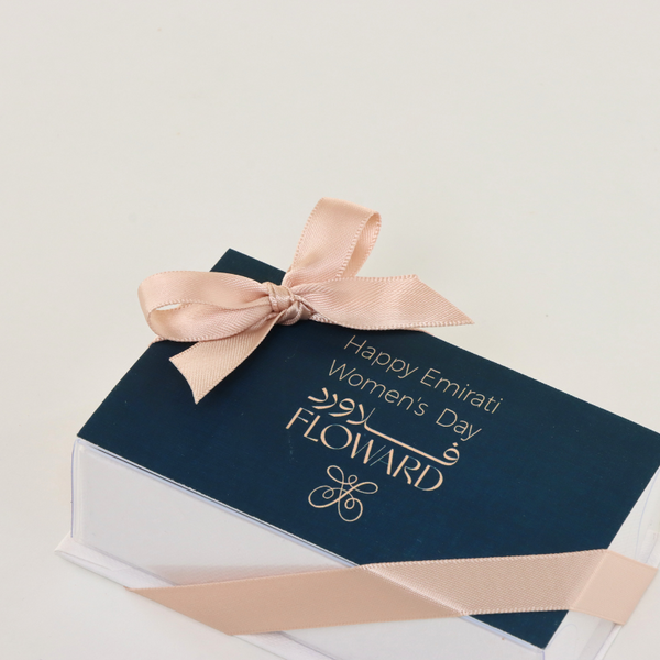 Corporate branded chocolate & chocolate coated dates box