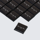 Corporate branded thin loose premium chocolate