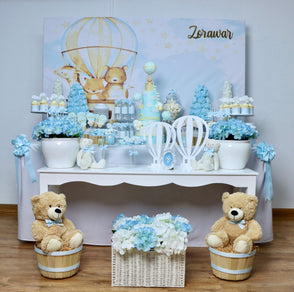 Luxury hot air baloon theme chocolate...