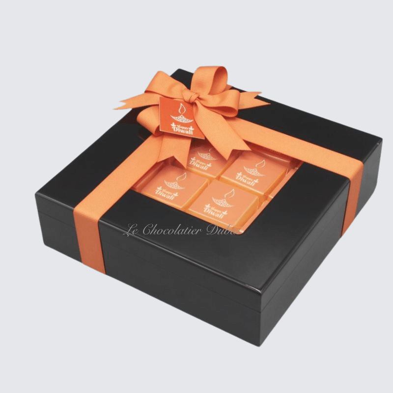 DIWALI CUSTOMISED CHOCOLATE WOOD BOX