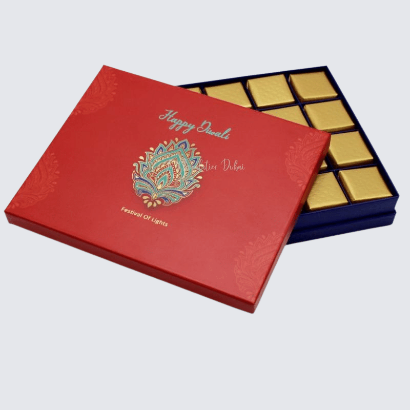 DIWALI DESIGNED CHOCOLATE PRINTED HARD BOX