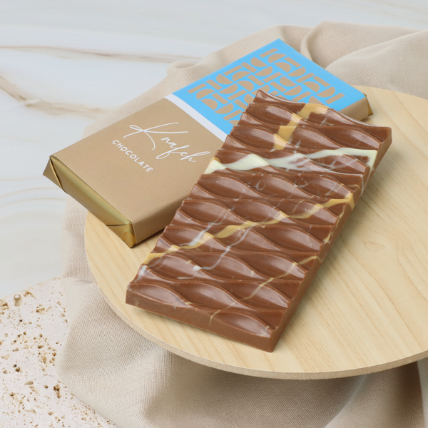 Set of 3 Chocolate block knafeh pistachio bar