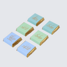 Eid text designed premium chocolate