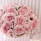 Baby girl carousel theme dessert table