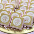 Baby girl carousel theme dessert table