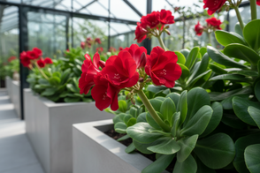 flowers red