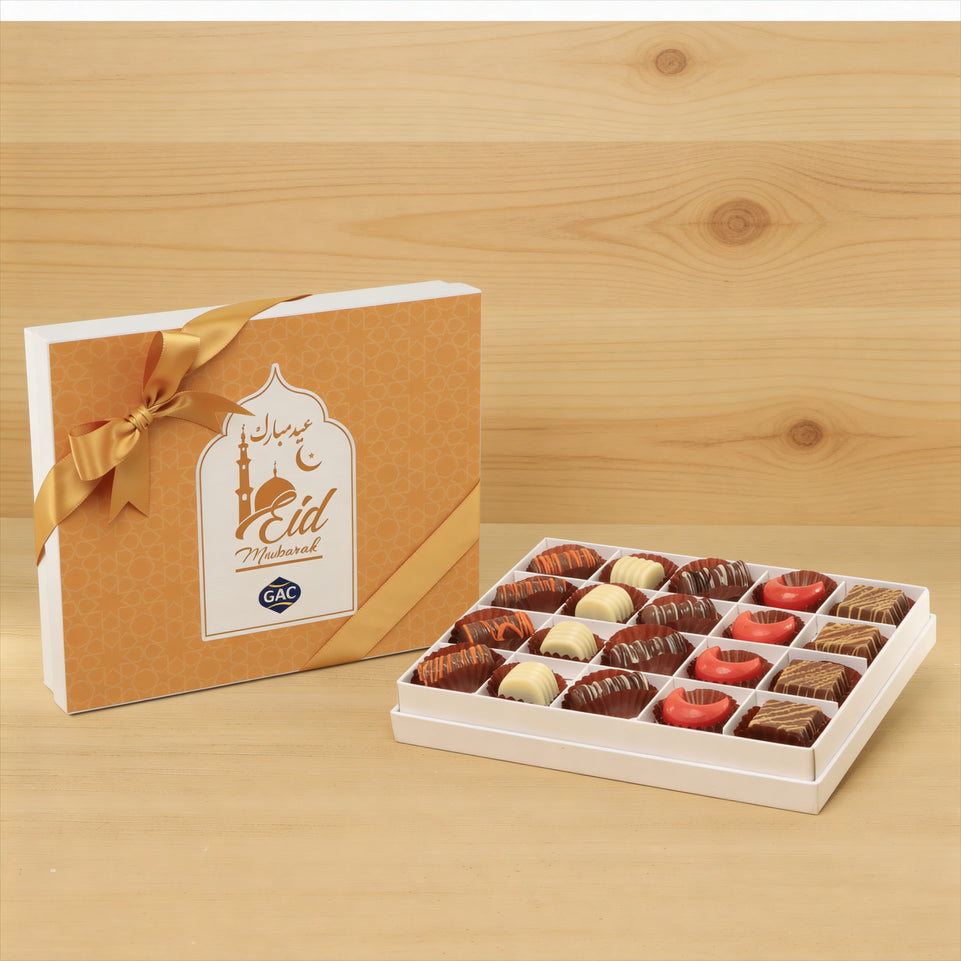 Set of 3 Corporate customized premium chocolate 20P hard box