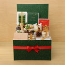 Corporate customized Christmas designed premium chocolate & sweets  extra large hamper