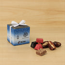 Set of 20 Corporate customized premium chocolate & dates cube box