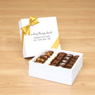 Congratulations on your new job premium chocolate one layer hard box