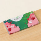 Set of 10 corporate branded plain loose milk chocolate bar