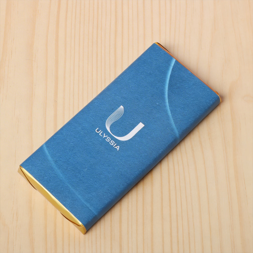 Set of 10 corporate branded plain milk loose chocolate bar