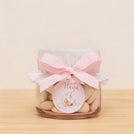 Set of 20 Personalized Sleeping Bear theme almond dragees jar