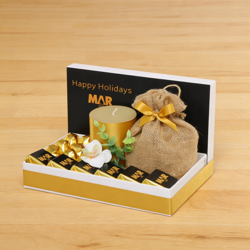 Corporate customized premium chocolate & sweets small hamper