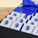 Corporate customized premium chocolate medium leather tray