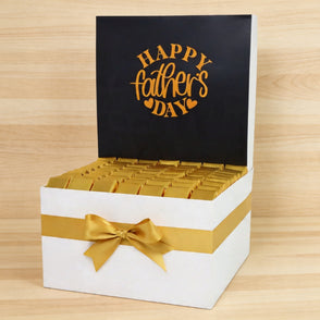 Father's day minimalist designed choc...
