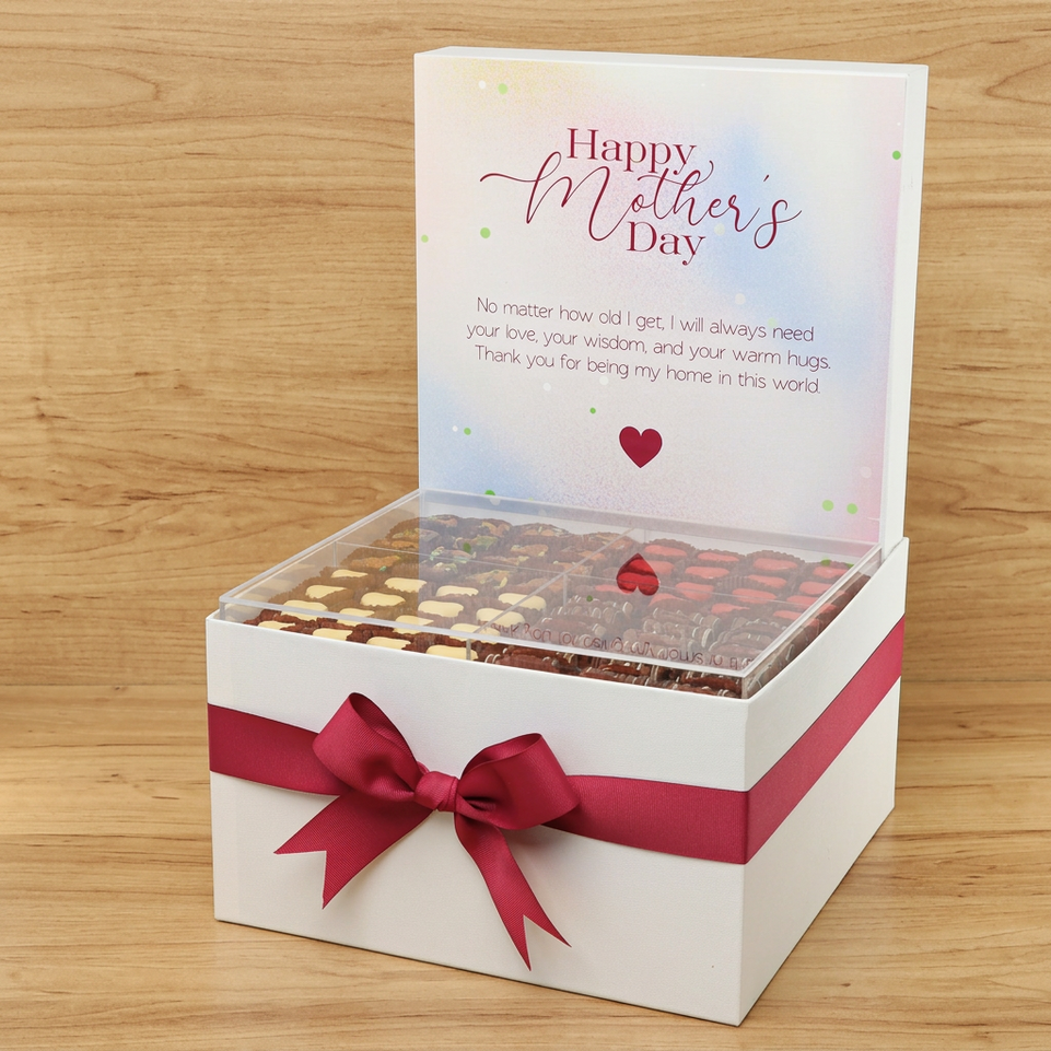 Mother's day designed premium chocolate extra large hamper