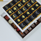 Graduation designed premium chocolate 2-layer hard box