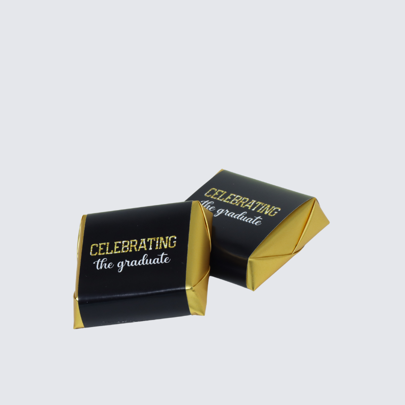 "CELEBRATING THE GRADUATE" GRADUATION DESIGNED PREMIUM CHOCOLATE