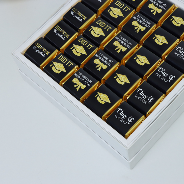 Graduation printed premium chocolate hard box