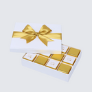 Get well soon gold designed 12P premium chocolate hard box
