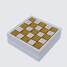 Happy father's day classic gold designed premium chocolate hard box