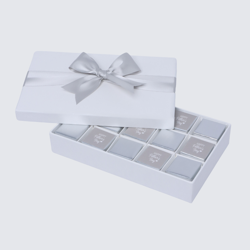 Happy father's day classic 15-piece chocolate hard box