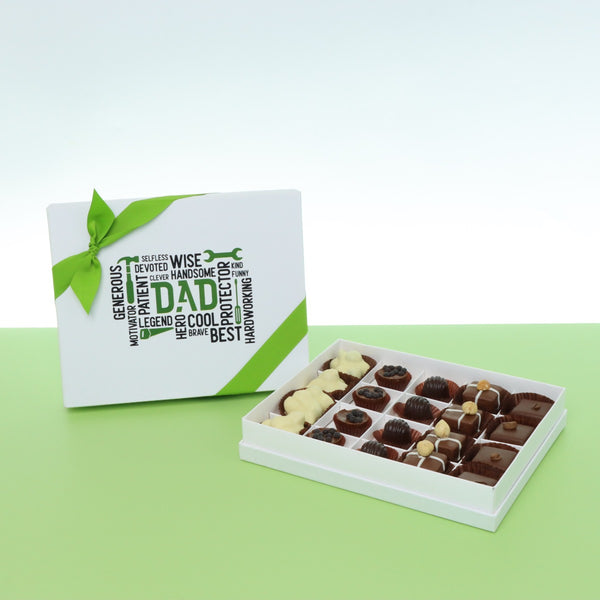 Father's day designed premium chocolate 20P hard box