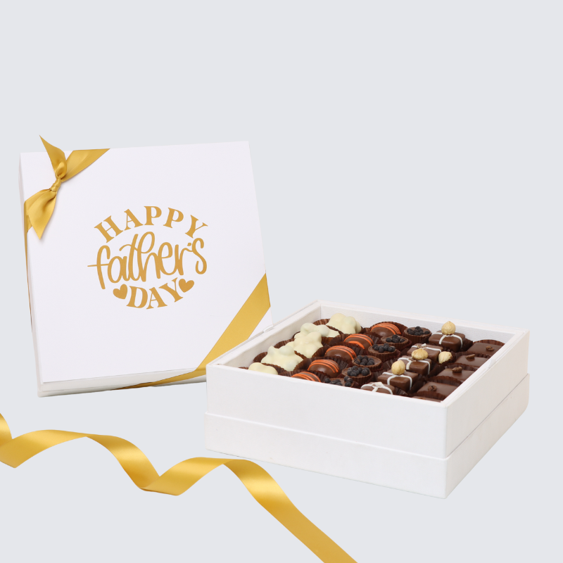 Father's day premium chocolate hard box