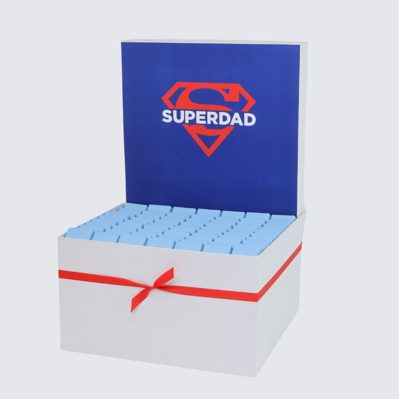 "Super dad" father's day chocolate extra large hamper