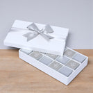 "Happy mother's day" classic silver 15-piece chocolate hard box