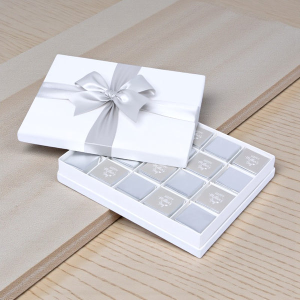 Happy mother's day classic silver 20P premium chocolate hard box